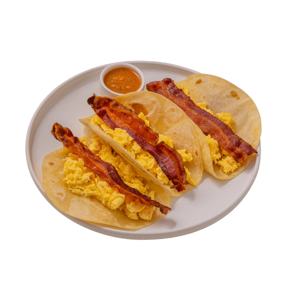 Bacon Breakfast Tacos — chef-made meal prep