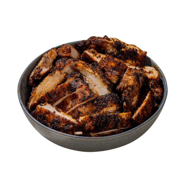 Blackened Chicken Thighs 16 oz — chef-made meal prep