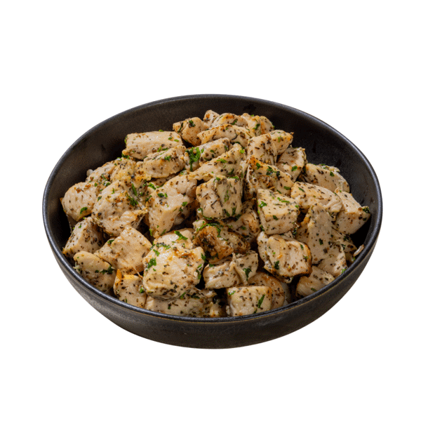 Garlic Herb Chicken Bites 16 oz — chef-made meal prep