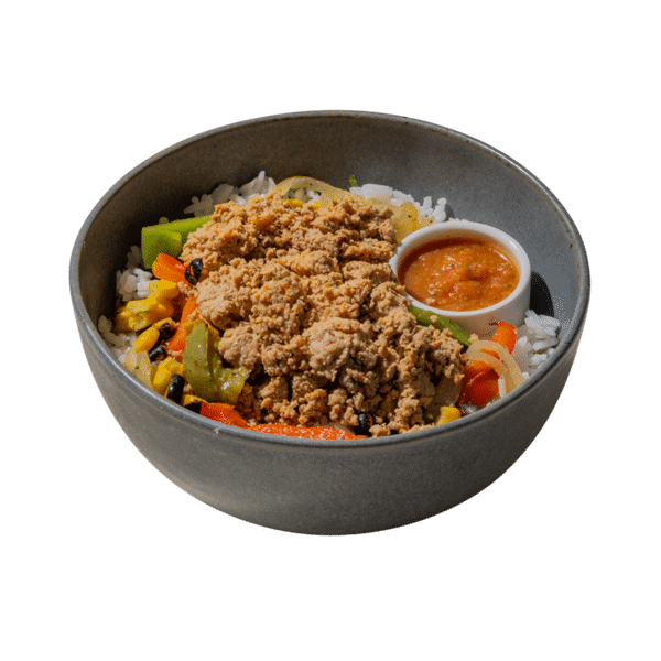 Ground Turkey Burrito Bowl — chef-made meal prep