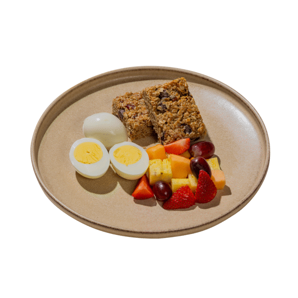 Hard Boiled Eggs & Granola Bar — chef-made meal prep