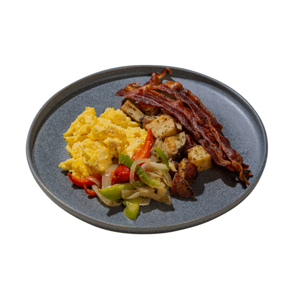 Scrambled Eggs & Bacon — chef-made meal prep