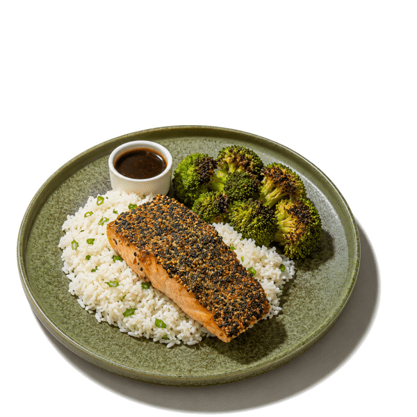 Sesame Teriyaki Salmon — chef-made meal prep