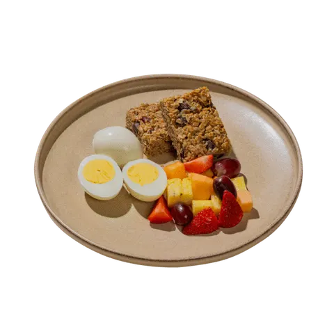Hard Boiled Eggs & Granola Bar