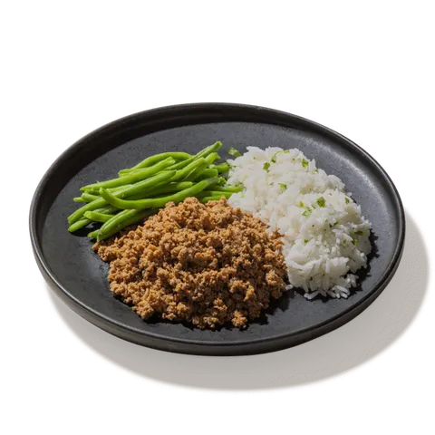 #02 Ground Turkey, Jasmine Rice & Green Beans