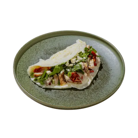 Turkey Feta Egg White Omelette